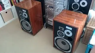 Pioneer HPM-100 loudspeakers restoration