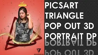 Picsart Triangle Pop Out 3d Portrait Dp Photo Editing