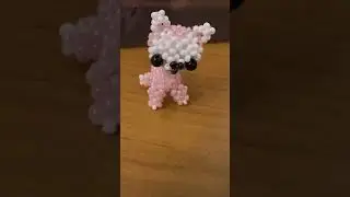 Туториал Альпака из бисера амигуруми 