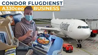 CONDOR Airbus A330-200 (BUSINESS CLASS) | Frankfurt - Palma de Mallorca | VLOG TRIP REPORT