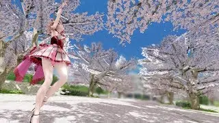 ❀MMD❀    ❀HIBANA - Cover by Sati Akura❀ \/ Short Kimono Teto \/ (Model DL + Motion DL)