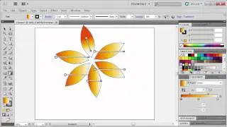 2.2 Applying Gradient Effects: Adobe Illustrator CS5