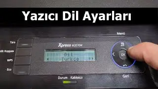 samsung menü dili değişme  - Samsung M2070w Dil ayarları
