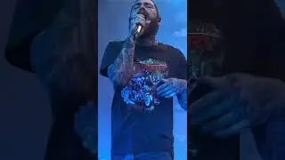 Post Malone Turning Up On Stage To “Wow” #PostMalone