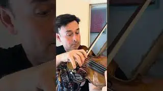 Unusual violin techniques: "The chop"  #chopping #violin