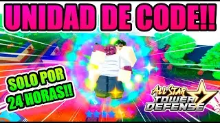 UNIDAD DE CODE🔥WORM ASSASSIN 6 STARS SHOWCASE🌟ALL STAR TOWER DEFENSE 🌟