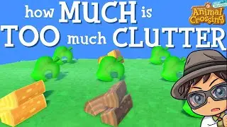 STAY at 5 stars, knowing WHAT and how MUCH is CLUTTER in ACNH