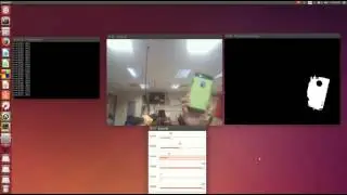 Opencv colour filtering and position detection