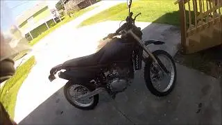 First Time Riding My New 200cc 09 Dual Sport