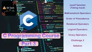 C Programming Course Part 3