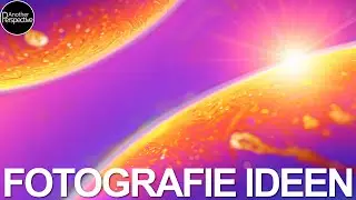 Psychedelische Makro Kunst mit Seifenblasen