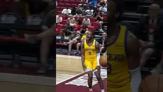 Bronny got his first technical foul in the summer league