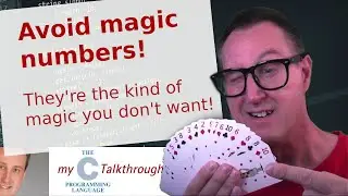 How to avoid magic numbers - they're the kind of magic you don't want in c programming!