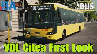 VDL Citea FIRST LOOK - Finally A New Bus! - Berlin - The Bus