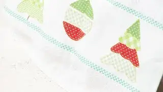 PATCH APLIQUE em TOALHA para o NATAL