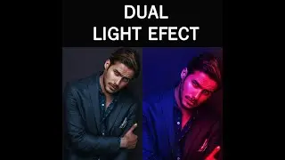 How to create dual lighting effect in Photoshop I Photoshop Tutorial