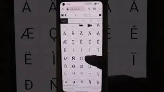 Get Special Characters and Symbols  