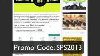 iStock Promo Code -- 18% OFF Credit Packs 2013