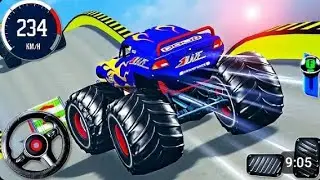 Monster Truck Mega Ramp Extreme Racing - Monster Truck Mega Ramp Racing - Android Gameplay