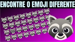 QUÃO BONS SÃO SEUS OLHOS? #18 | Encontre o emoji diferente | Teste de quebra-cabeças com emoji