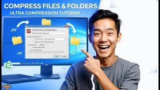 How to Compress Files and Folders with WinRAR | Zip & Highly Compress Tutorial