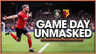 Derby Day delight! ⚽️⚽️⚽️ | GAME DAY UNMASKED | Luton 3-0 Watford