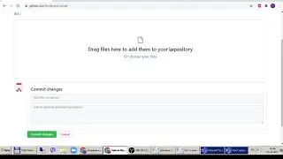 Как загрузить файлы на GitHub через веб-интерфейс