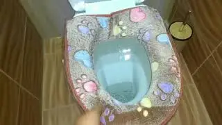 Чехол на седло унитаза с aliexpress!!! Мягкое место для мягких попок😁😁😁