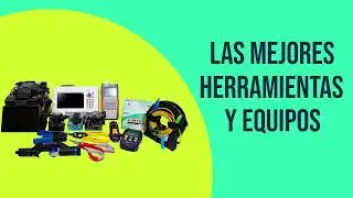 Herramientas para instalación y reparación de fibra óptica
