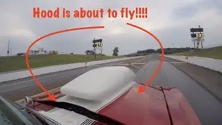 Hood ALMOST FLYS off at +150mph
