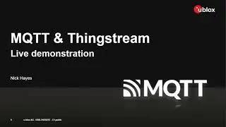 u-blox . The Power of MQTT. Industry Tech Days Virtual Conference.