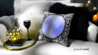 Animated Skeleton Hand Pillow | Grandin Road