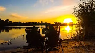 РЫБАЛКА НА ТЕПЛОМ КАНАЛЕ !!!