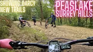 Peaslake Surrey Hills 💥 Pitch Hill MTB with Darcy & SJ