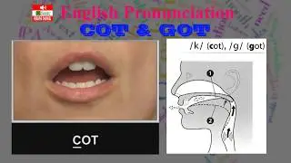 ENGLISH PRONUNCIATION | Consonant /k/(Cot) and /g/(got) | Speaking English Correctly