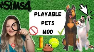 Du STEUERST deine Tiere🐕🐈│Sims 4│Deutsch│PRO + CONTRA