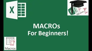 MS Excel tutorial on an introduction to macros. A simple guide on how to create and amend macros.