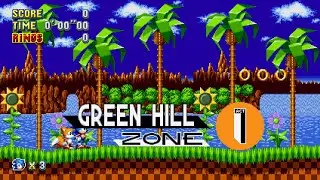 Прохождение Sonic Mania [Green Hill Zone]
