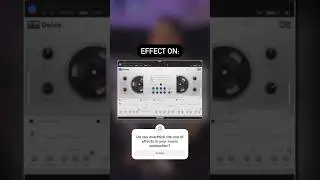 How a little Tape Delay can go a long way in your mix #musicproduction #musicproducer #vstplugins