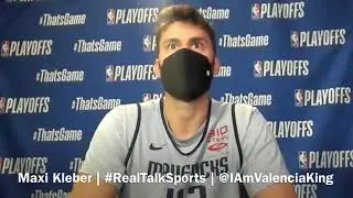 Maxi Kleber Addresses the Kawhi Leonard Dunk! | #Mavs take game 1 in LA against the Clippers! #MFFL