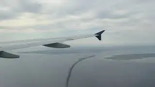 A Fly Over Oresund Bridge - Copenhagen, Denmark