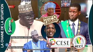 SUPPRESSION HCCT CESE BENNO DIT NON AU PRESIDENT...SA NDIOGOU GNOM GNOY...