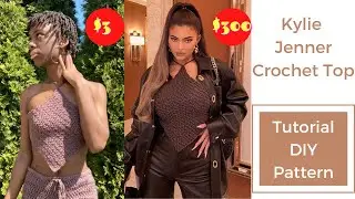 Kylie Jenner Crochet Top Tutorial