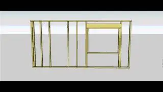 Wall Frame Components and Construction Sequence