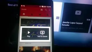 Telefondaki youtube videoları Televizyonda izleme