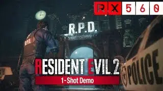 Resident Evil 2 Remake PC Gameplay | Core i5 3570 + AMD RX 560 4GB