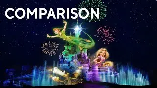Comparison of Disney Dreams at Disneyland Paris (2013-2023)