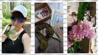 ВЛОГ 13/24 🧶НОВЫЙ ПРОЦЕСС🧶ГОТОВАЯ РАБОТА🧶