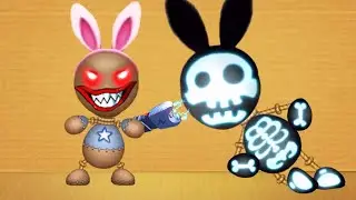 SCARY Handheld Taser Vs The BUddy - Kick The BUddy