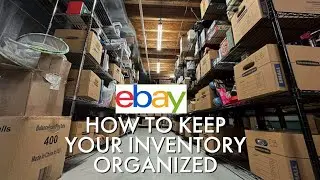 How to organize and manage your eBay inventory